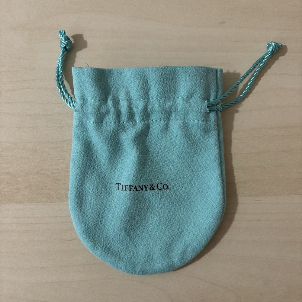 Authentic Tiffany Jewelry Pouch Dust Bag Safe Keep Tiffany & Co. SEE MEASUREMENT